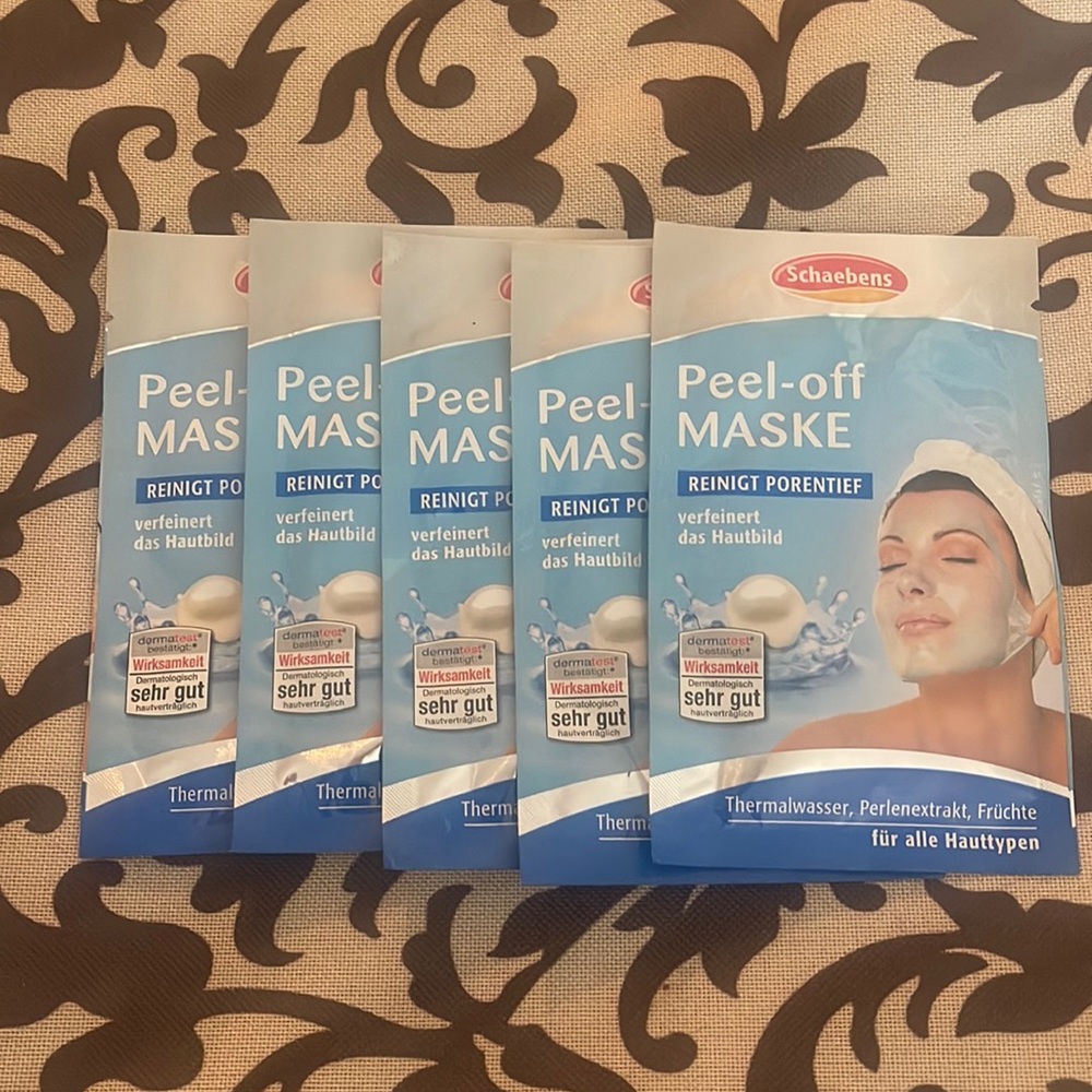 Schaebaens Peel-off Maske 5 packages